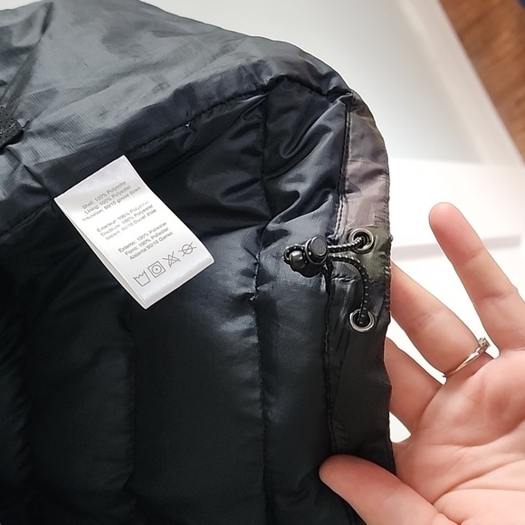 Cirq down winter puffer coat in camoflauge print size XL - Picture 8 of 9